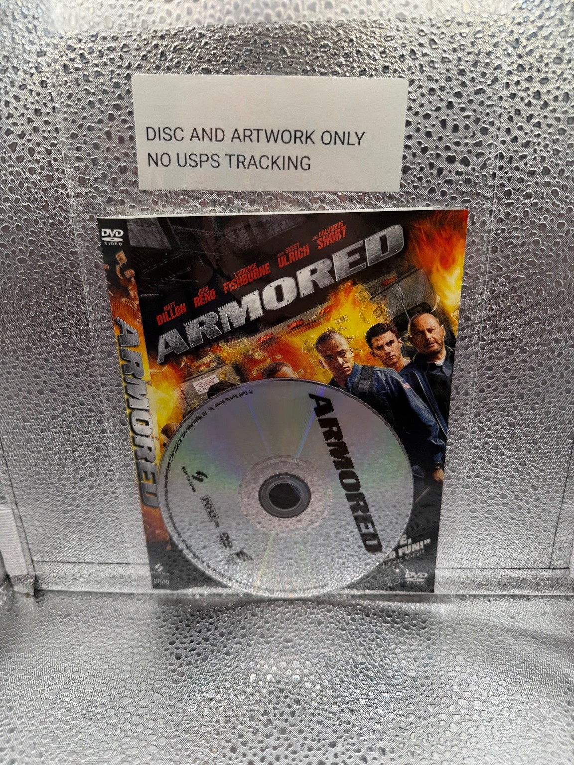 ARMORED DVD 2009 Matt Dillon Laurence Fishburne Jean Reno Action Thriller