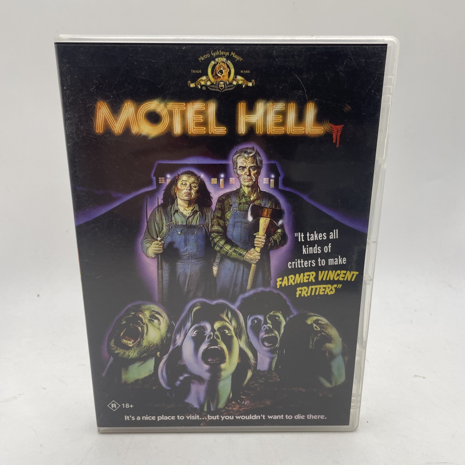 Motel Hell DVD 1980 Horror Region 4 Free Post Rated R18+
