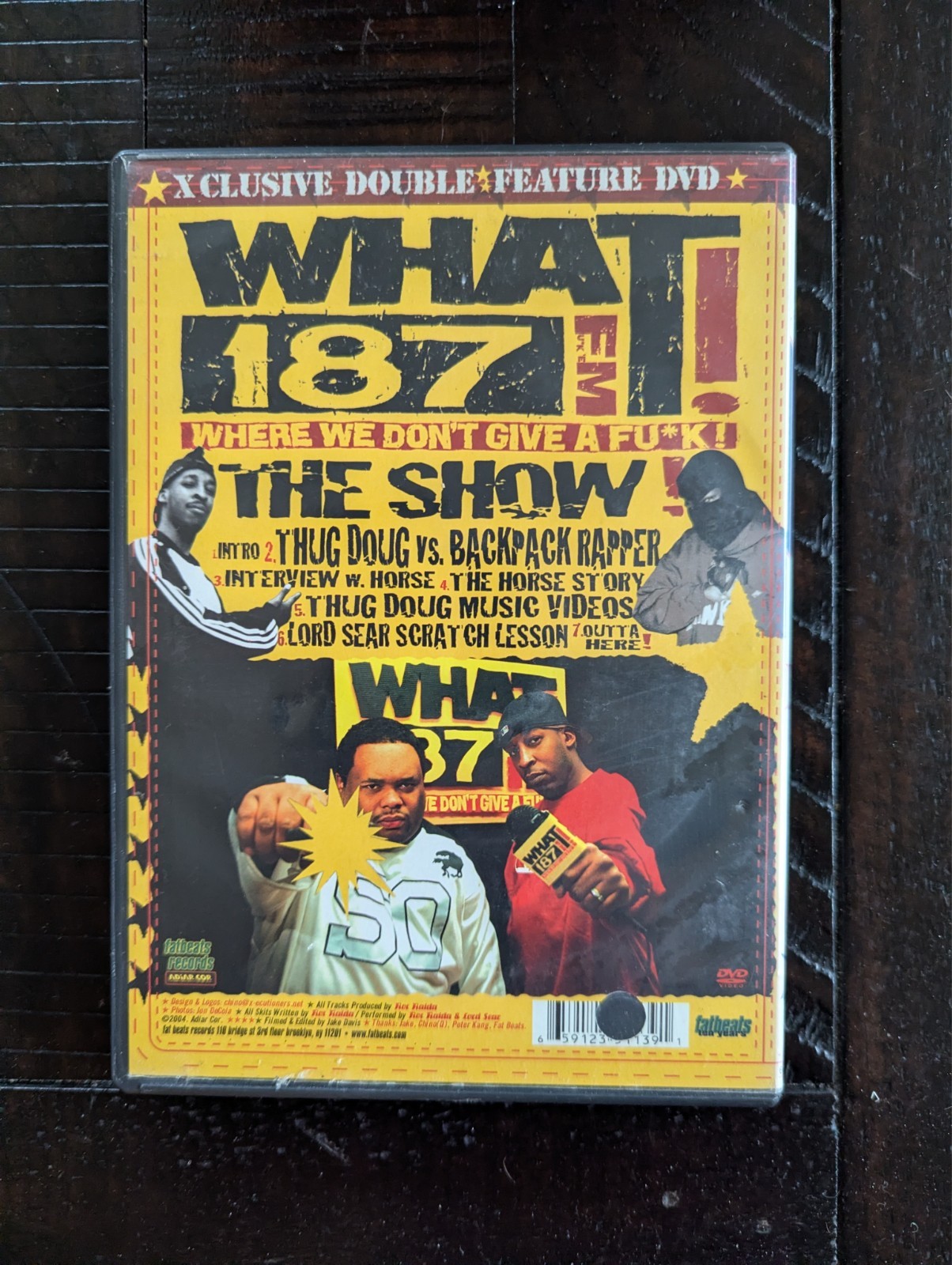 The Adventures of Grandmaster Roc Raida Part 3 + What! FM The Show DVD RARE OOP