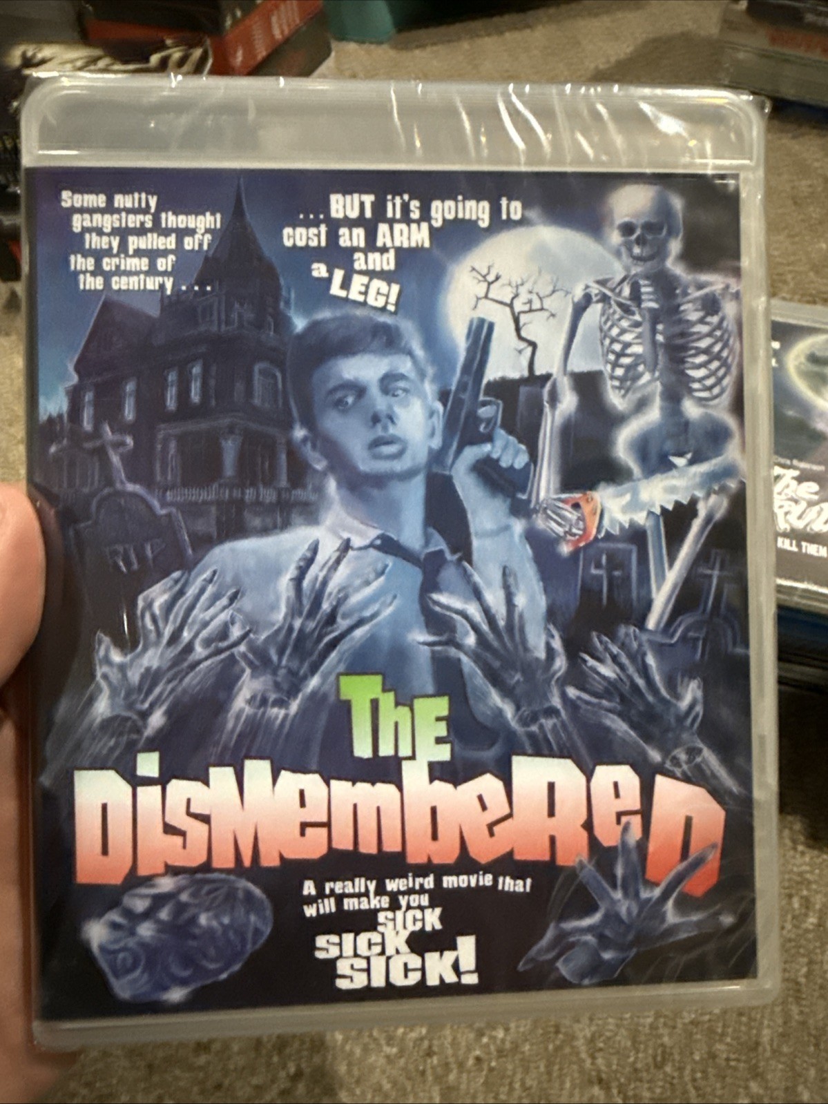The Dismembered (Blu-ray) OOP Rare Garagehouse Pictures Sealed