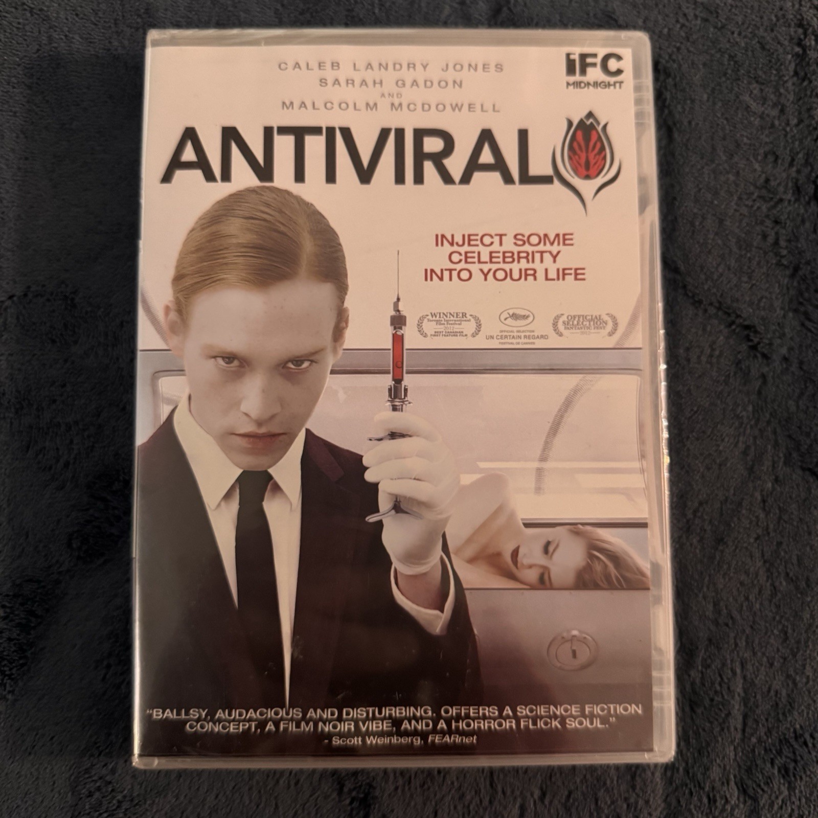 Antiviral (DVD 2012) Horror Thriller Sci-Fi Caleb Landry Jones Sarah Gadon +