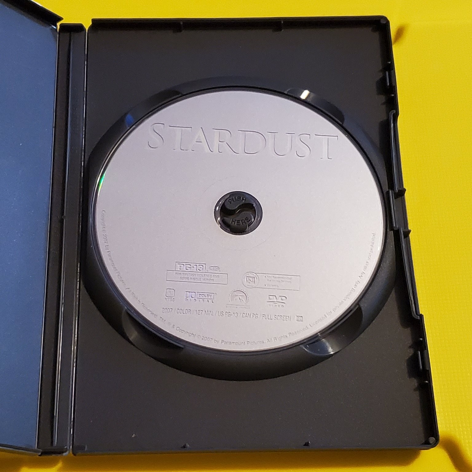 Stardust DVD 2007 Full Screen Edition Matthew Vaughn Fantasy Adventure