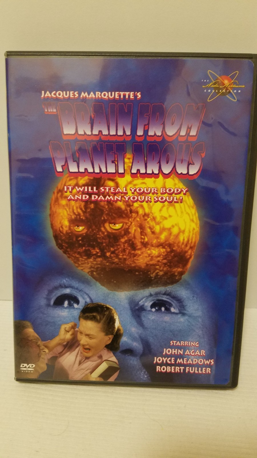 THE BRAIN FROM PLANET AROUS (1958) JOHN AGAR CLASSIC! DVD Image Entertainment
