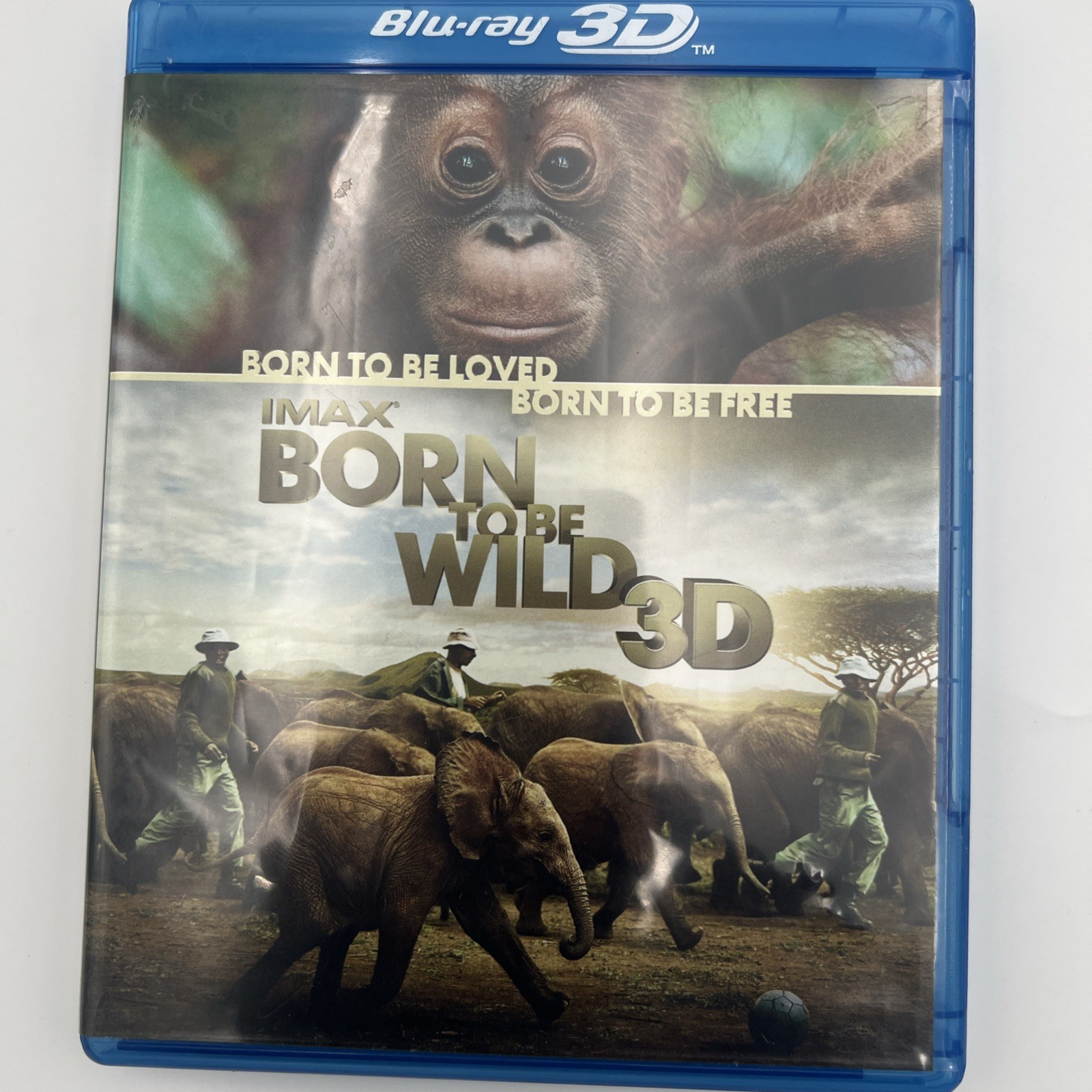 IMAX: Born to Be Wild (Blu-ray 3D) – Blu-ray – Like New
