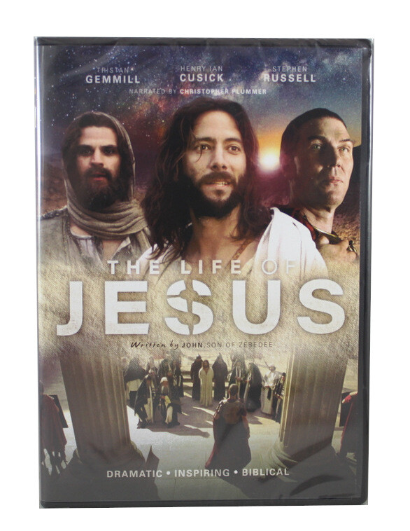 The Life Of Jesus NEW DVD Dramatic Inspiring Biblical Henry Ian Cusick