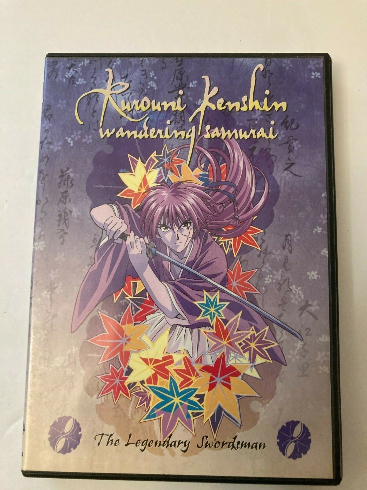 Lot of 10 Rurouni Kenshin Legends of Kyoto Wandering Samurai Anime DVD
