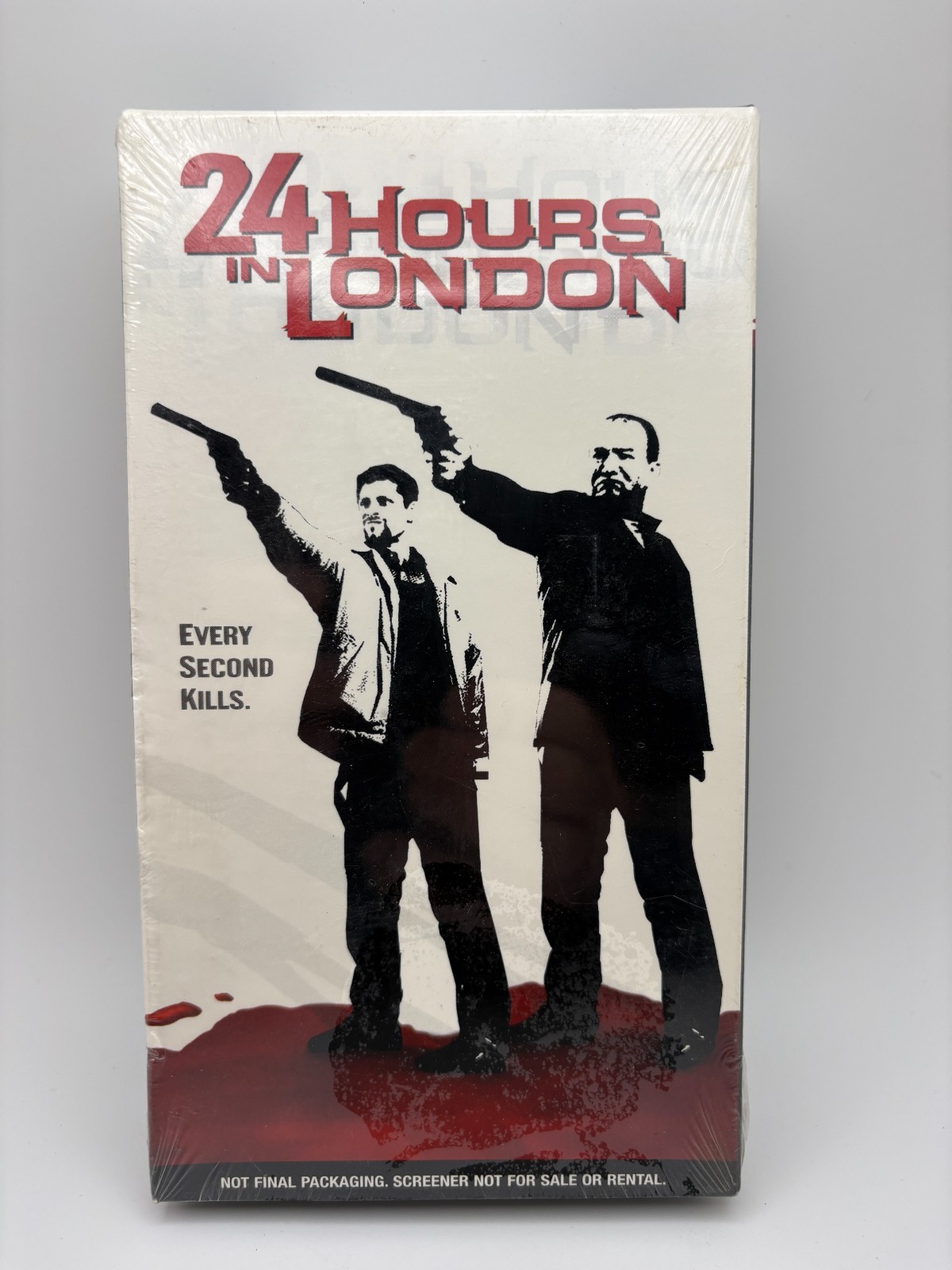 New Sealed 24 Hours In London (VHS) Screener Promo