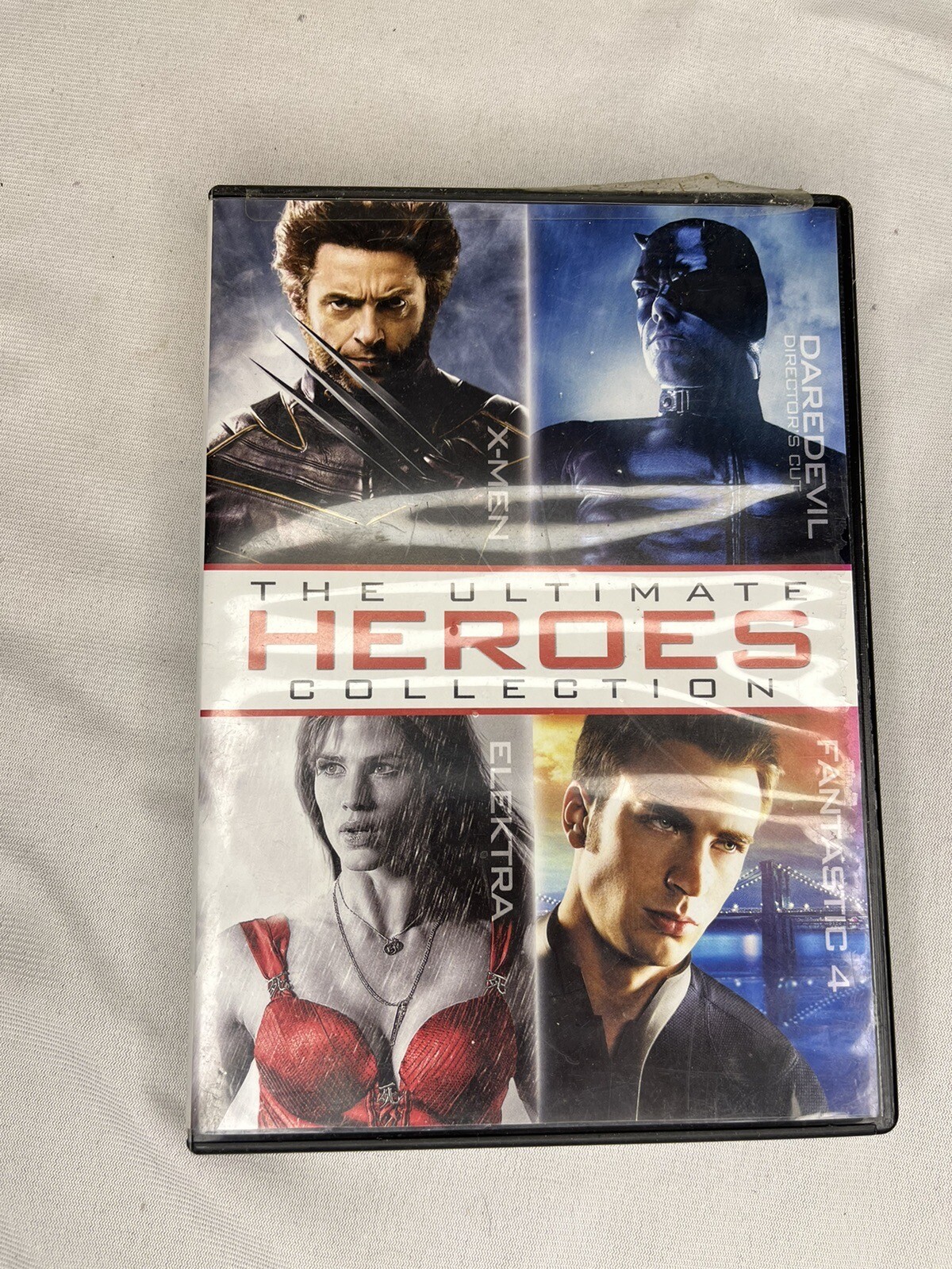 The Ultimate Heroes Collection (DVD, 2012, 4-Disc Set) X-Men Fantastic 4
