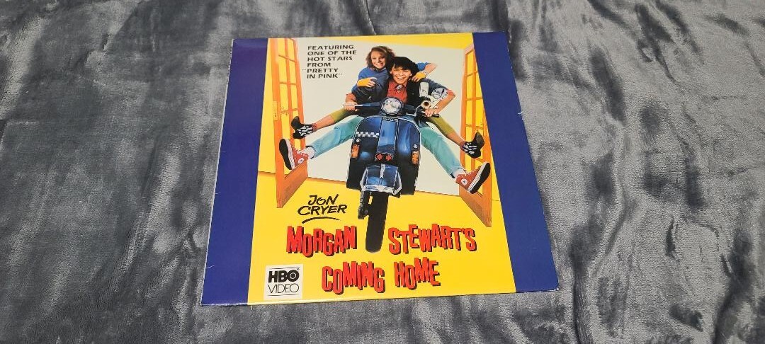 Morgan Stewart’s Coming Home Laserdisc LD Jon Cryer RARE HBO 1987 TESTED WORKS