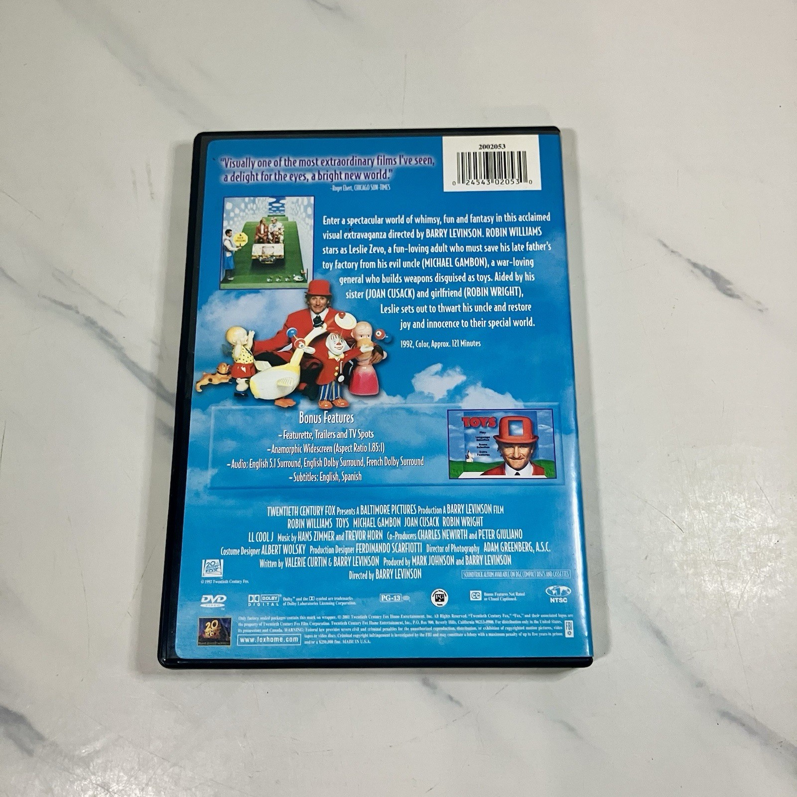 Toys (DVD, 2001)