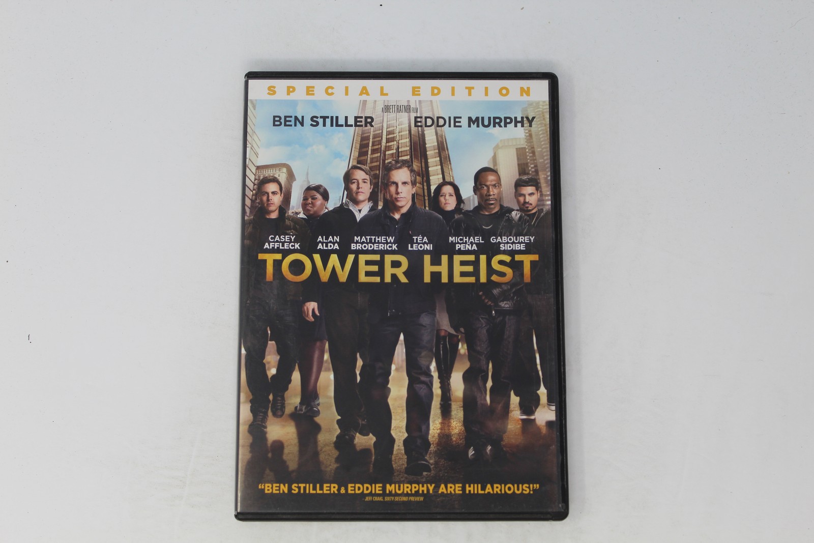 Tower Heist- DVD Ben Stiller, Mathew Broderick, Eddie Murphy