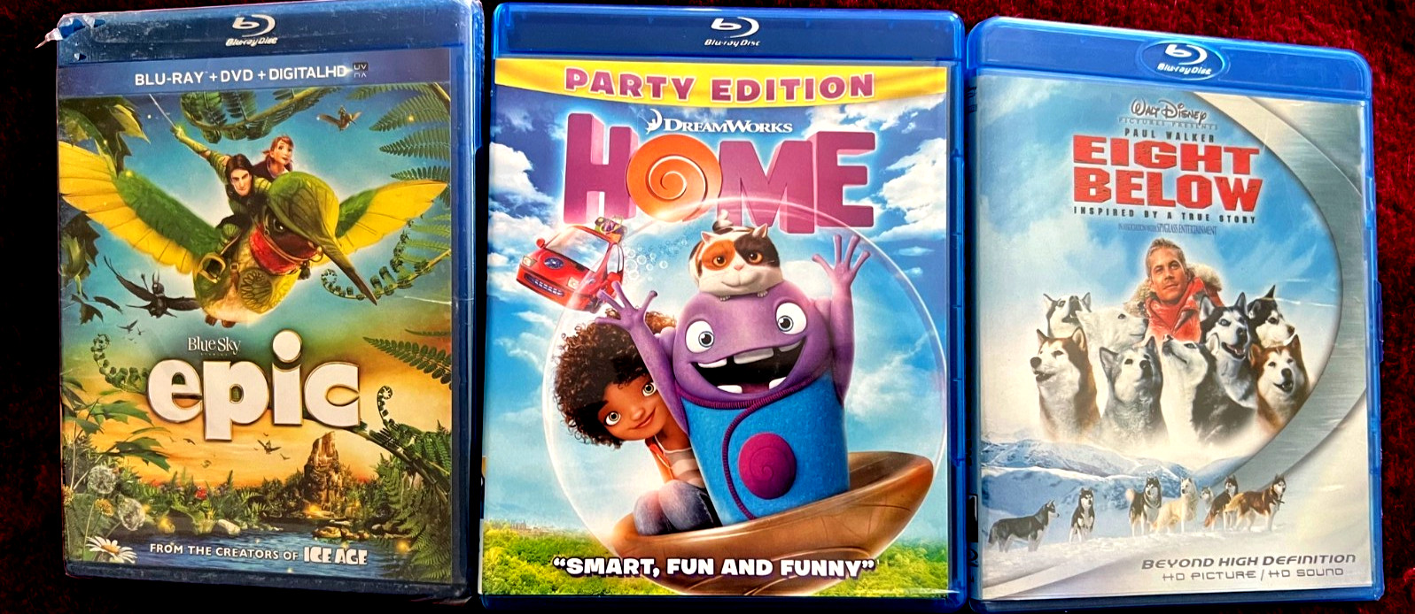 NOW 19 Blu-ray Lot Eclectic Diane Lane Costner Streep Moore Pattinson HART KIDS