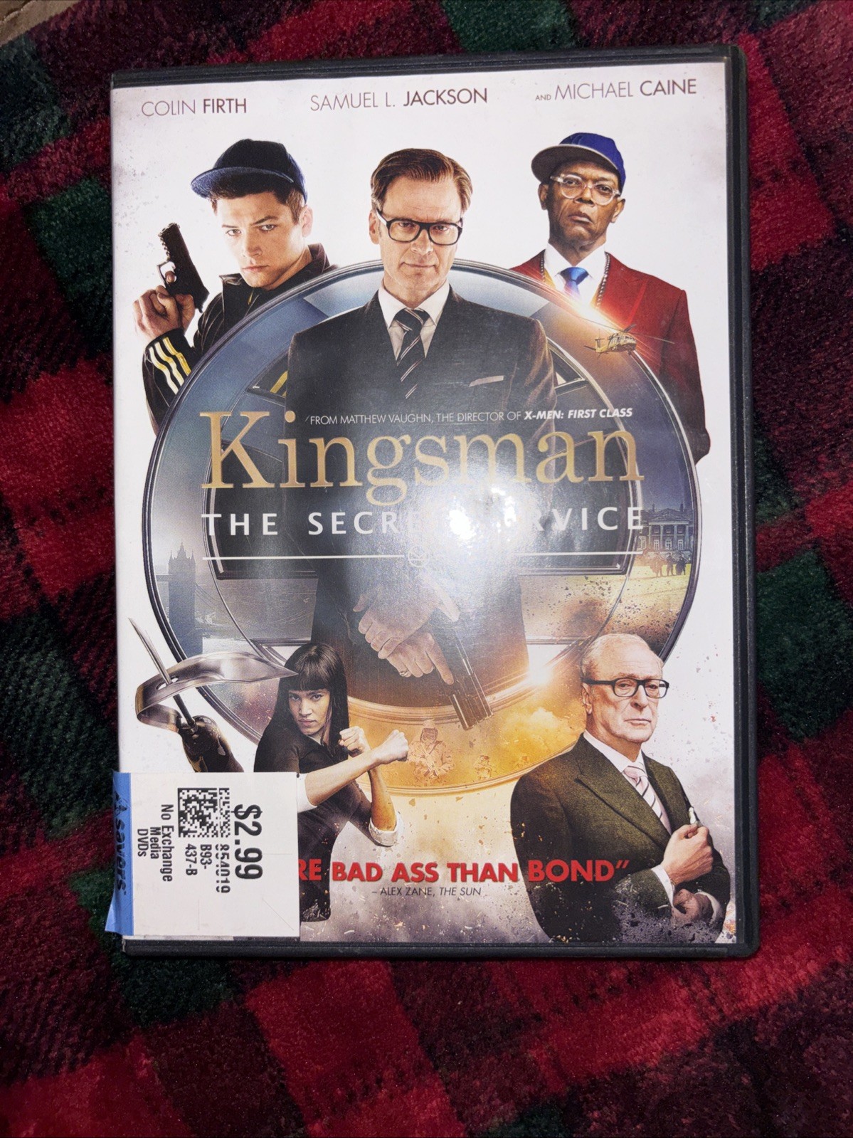 Kingsman: The Secret Service – DVD – Very Good – Colin Firth,Jack Davenport,Mar