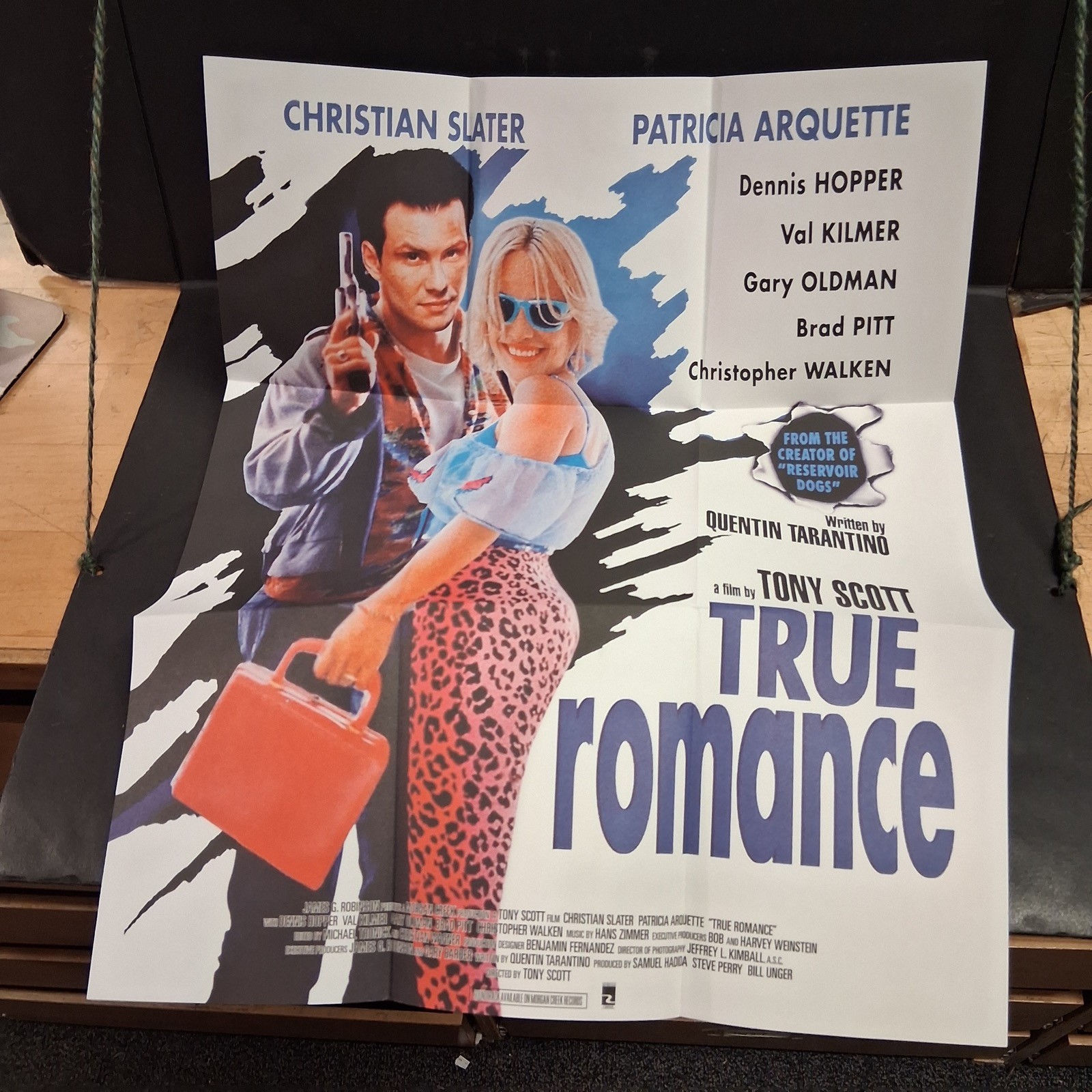 TRUE ROMANCE (1993) Blu-Ray Region B w/ Book & Poster Tony Scott ARROW VIDEO