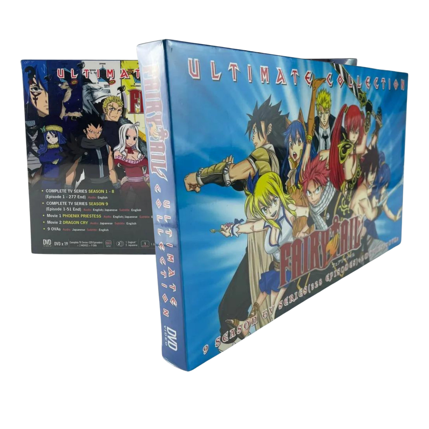 Anime DVD Fairy Tail Ultimate Collection (Vol 1-328 End) + 2 Movies + 9 OVA