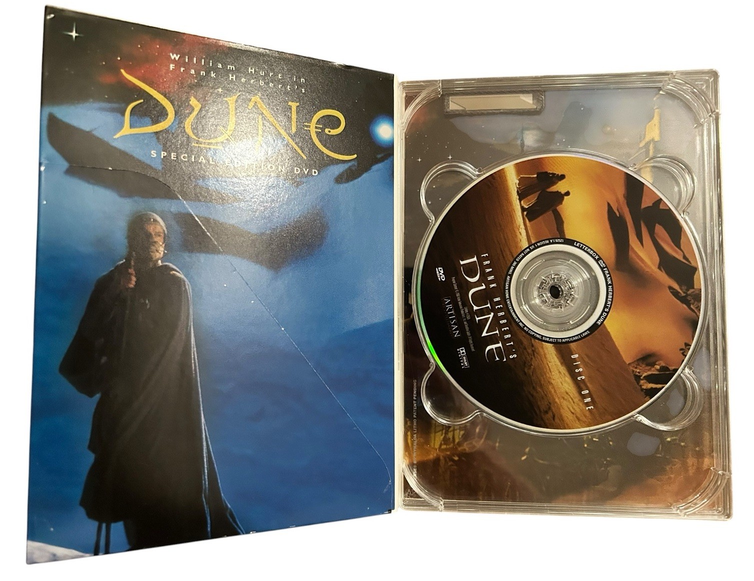 Dune Director’s Cut Special Edition DVD William Hurt Sci-Fi