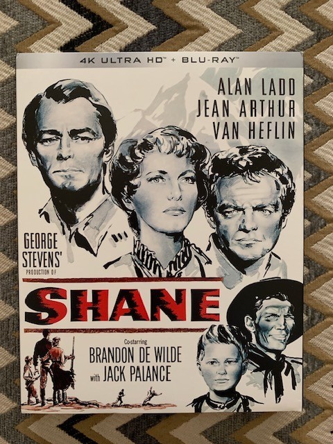 Shane [New 4K UHD Blu-ray] 4K Mastering, Anamorphic, w/ Slipcover, Kino Lorber