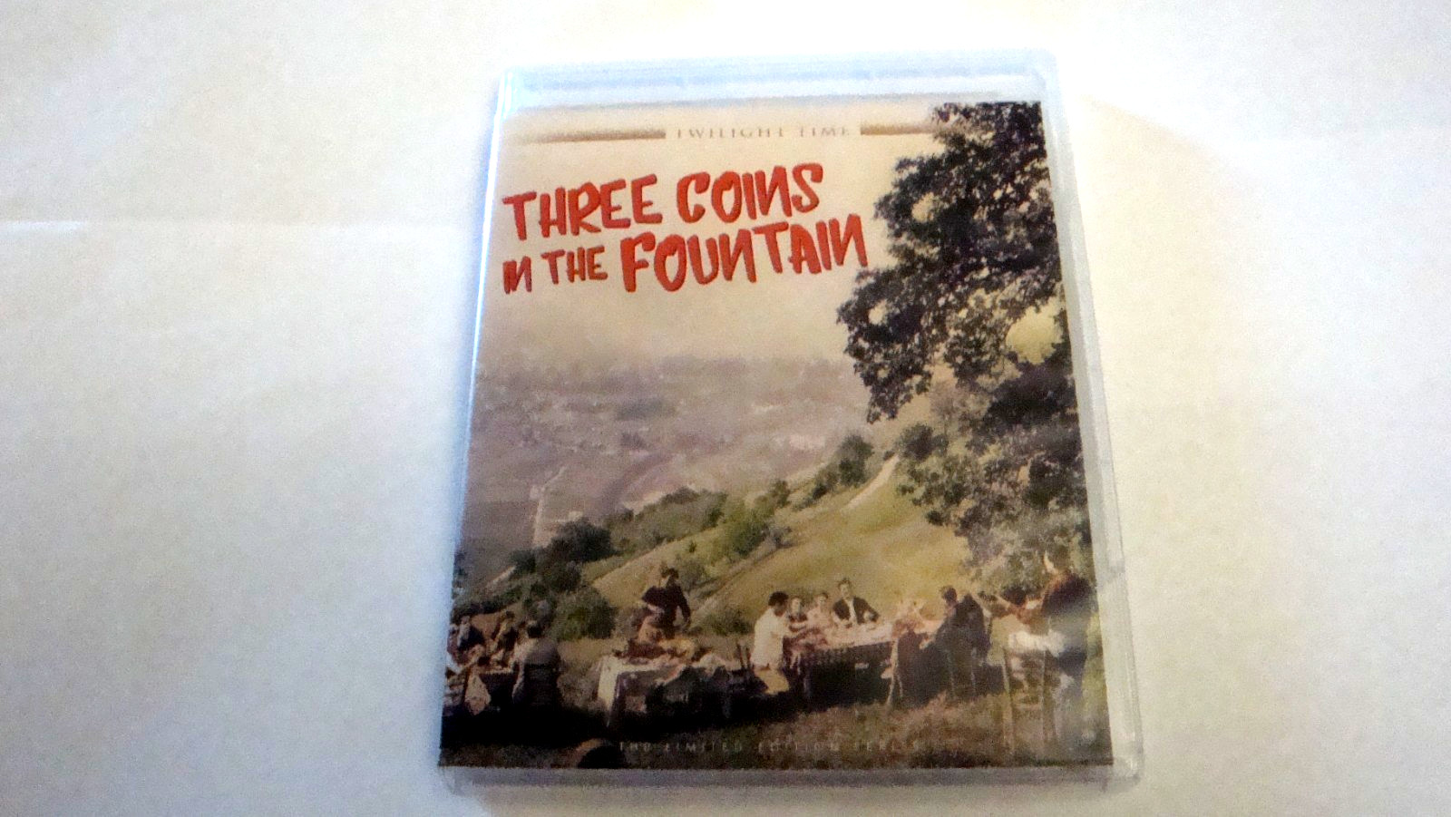 THREE COINS IN THE FOUNTAIN *Like New* w/Insert*(Blu-Ray) TWILIGHT TIME LIMITED