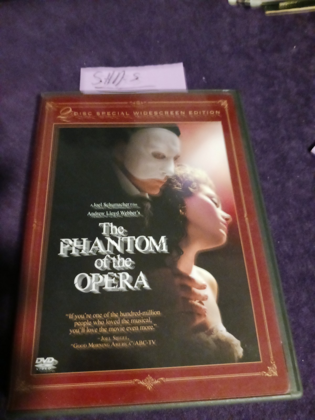 The Phantom of the Opera (DVD, 2004)