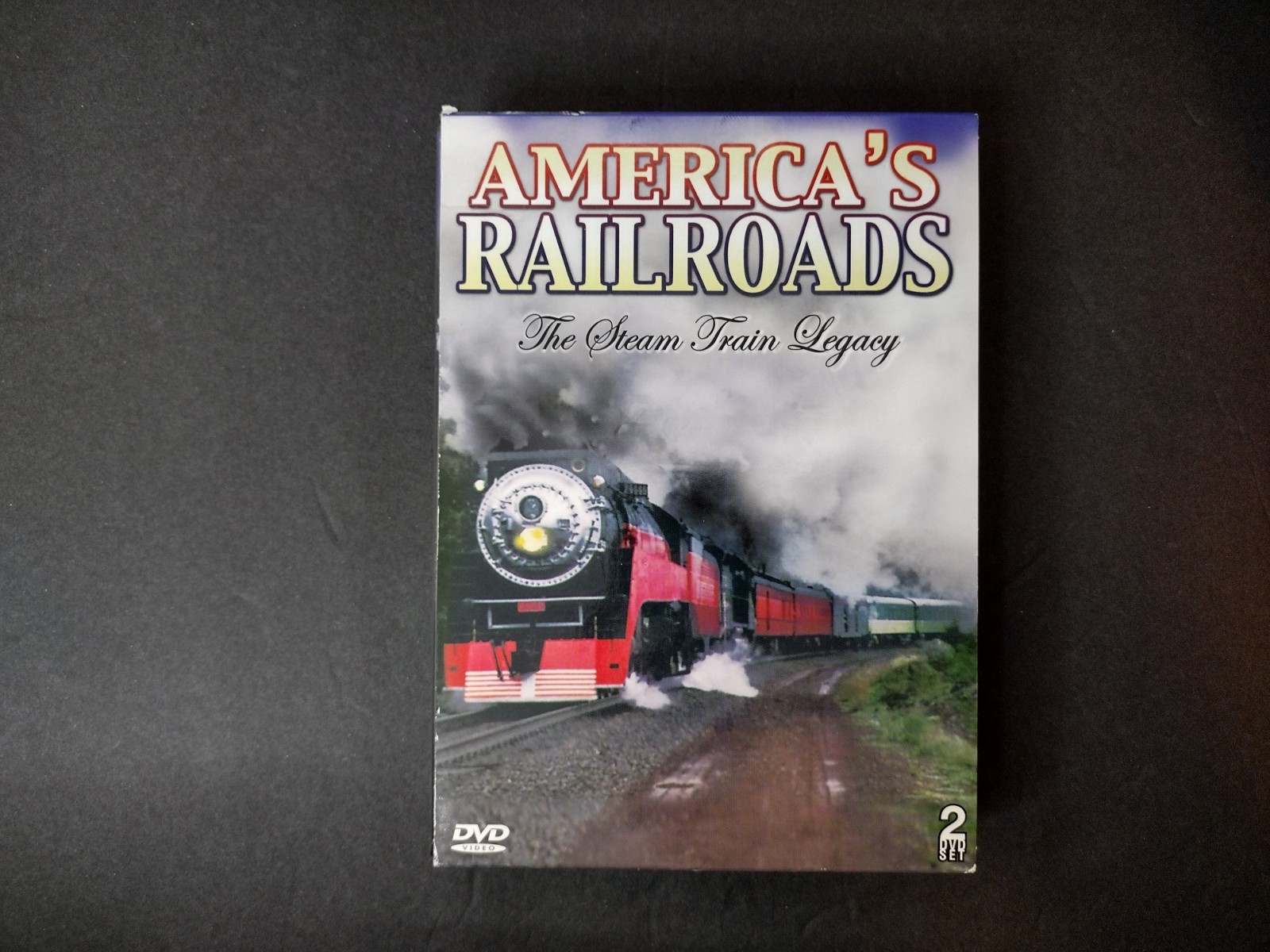 America’s Railroads: The Steam Train Legacy (DVD) Timeless Media Group, NEW
