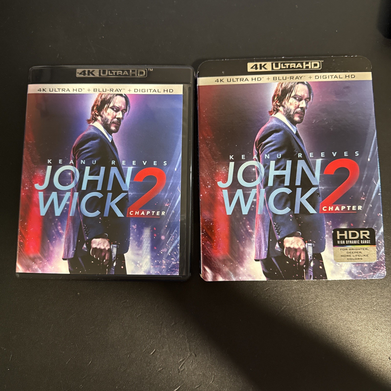 John Wick: Chapter 2 (Ultra HD, 2017), With Slipcover, No Digital