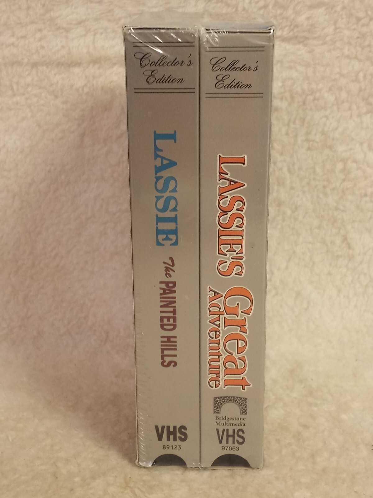 Vintage Rare Lassie 1997 Double Feature Factory Sealed Bridgestone Collector Ed.