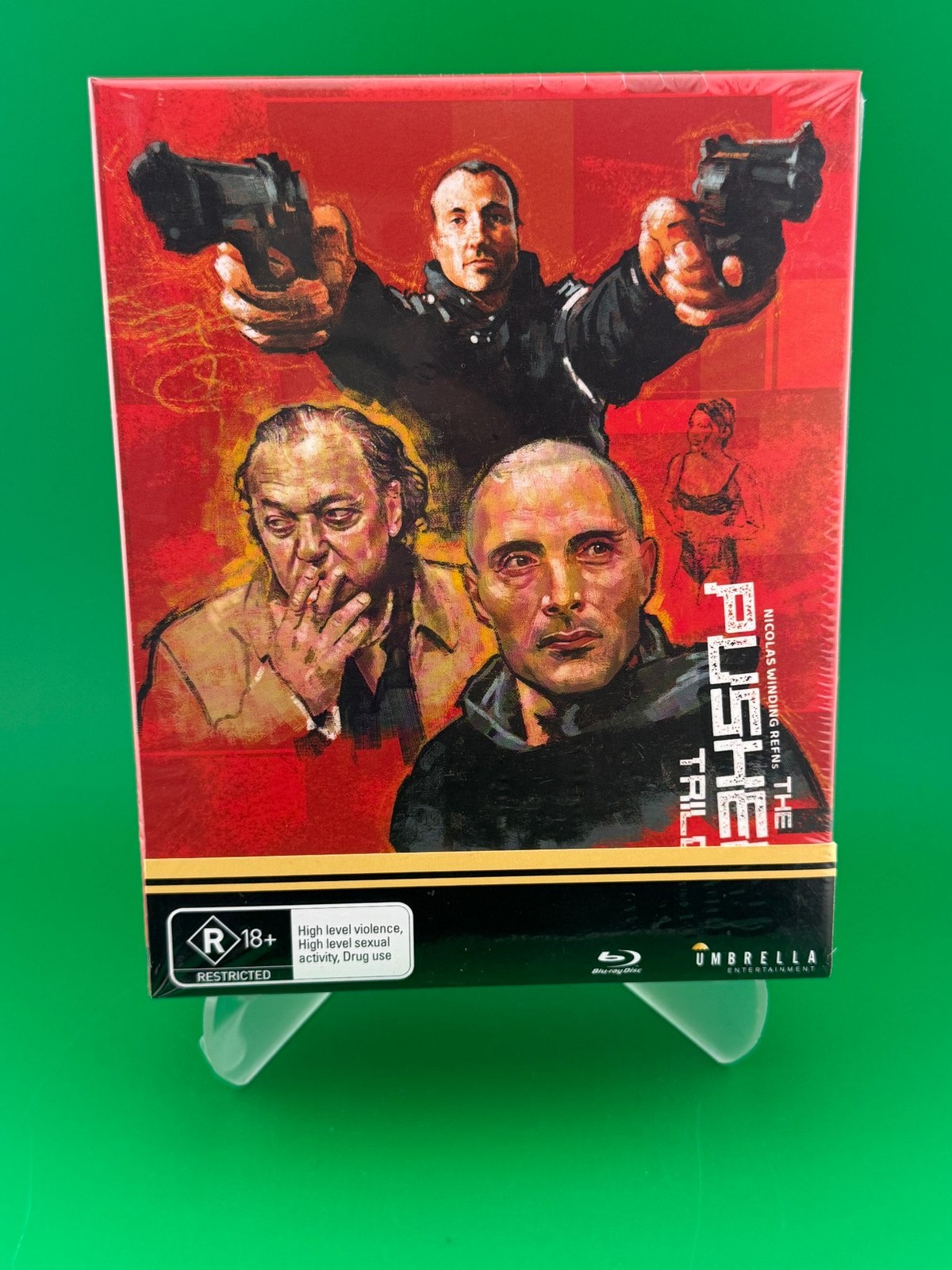 Pusher Trilogy (Blu-ray 3-Disc Set) NEW Umbrella Entertainment Crime