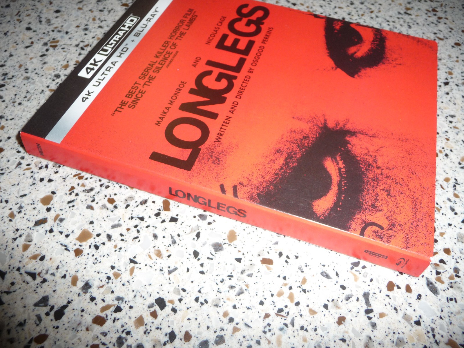 Longlegs 4K Slipcover Only – NO Movie Included
