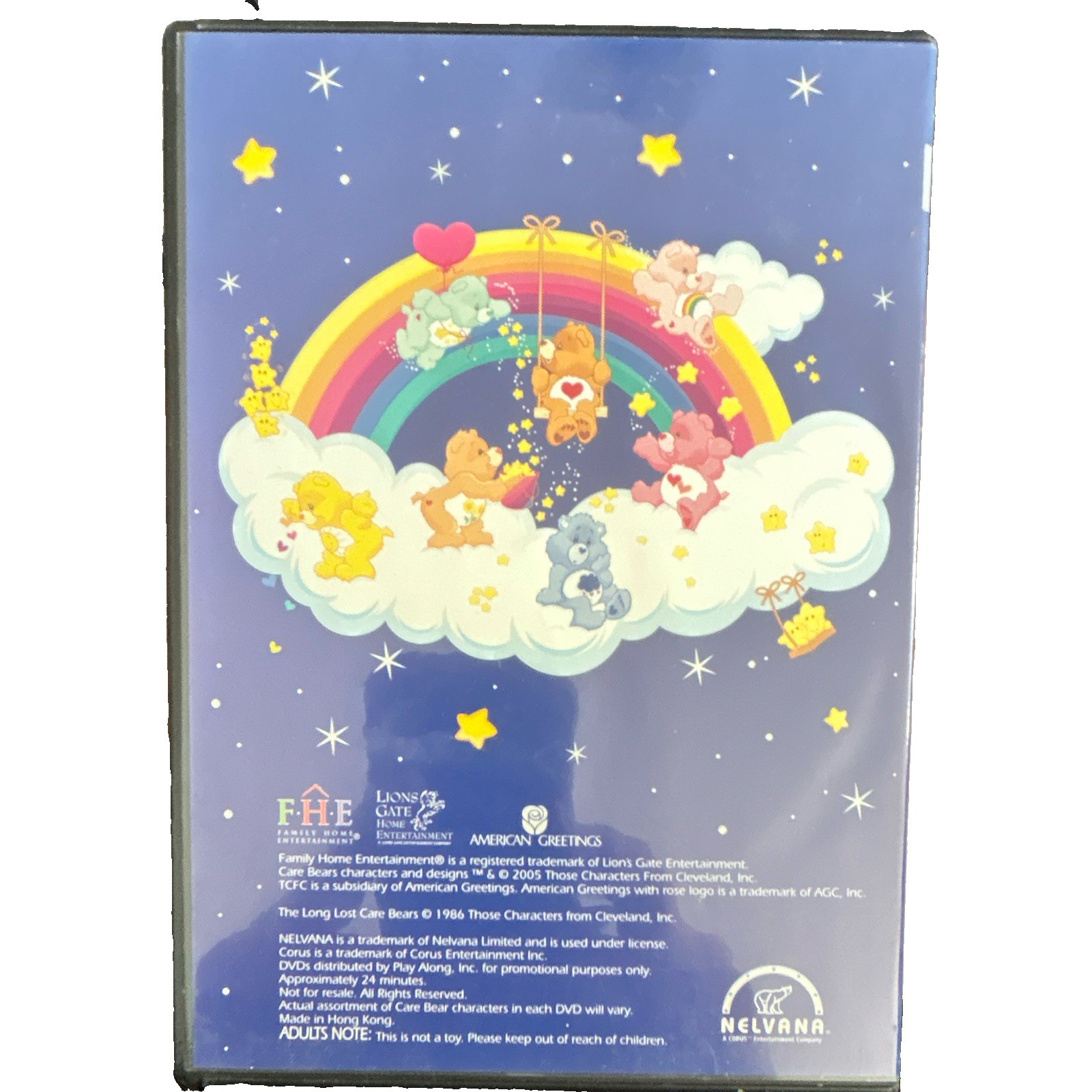Care Bears Present The Long Lost Care Bears DVD Care Bears #117 DVD Library