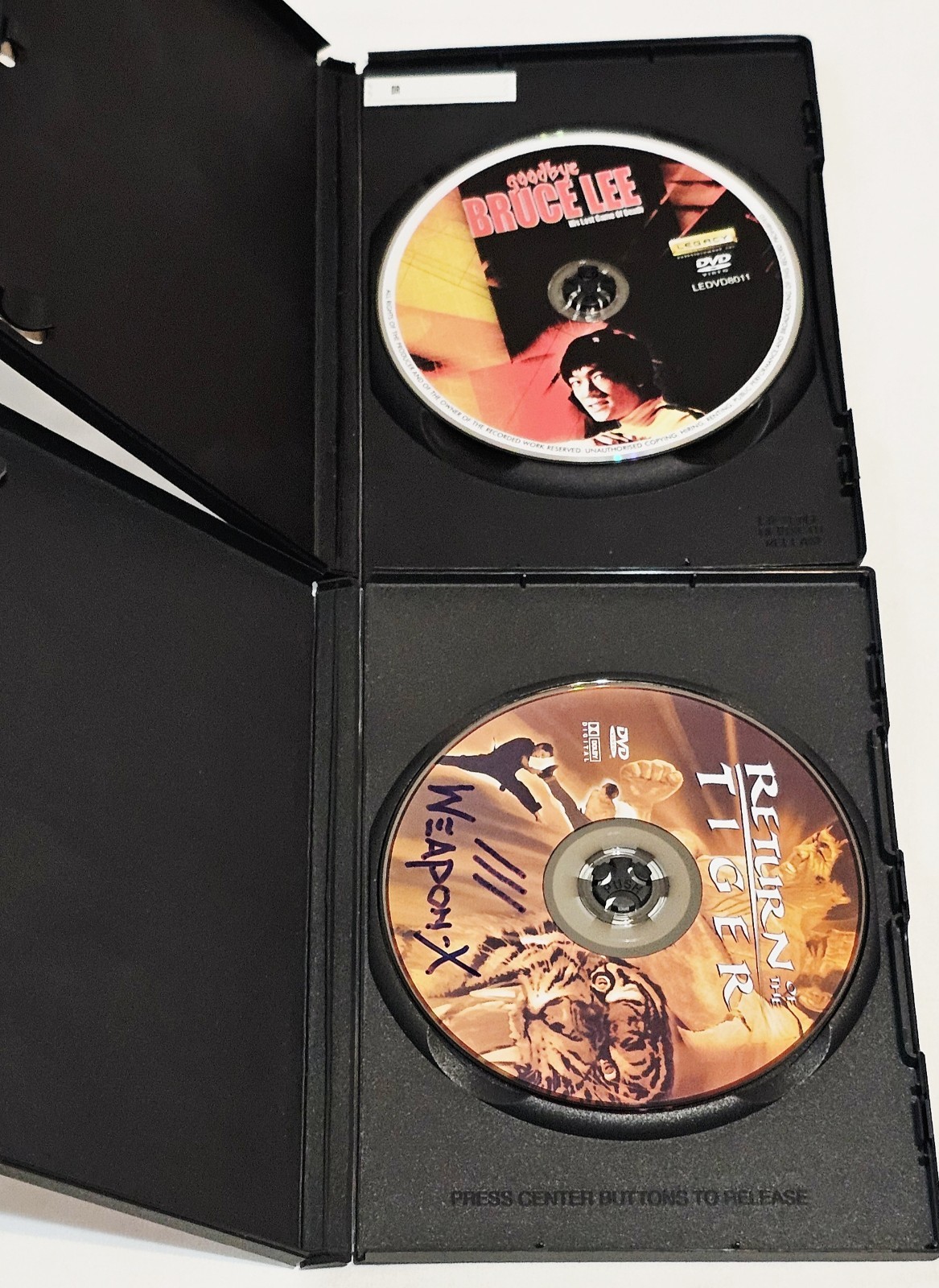 Bruce Lee: Enter the Dragon (SEALED), His Last Game Of Death, Fist Of Legend…