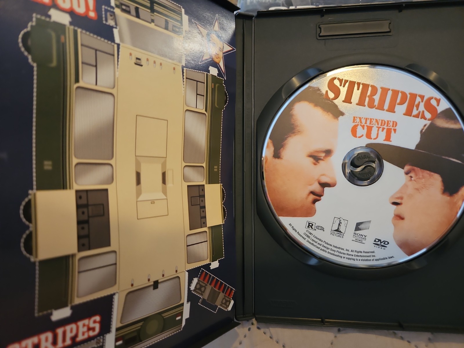 Stripes (DVD, 1981) W Insert