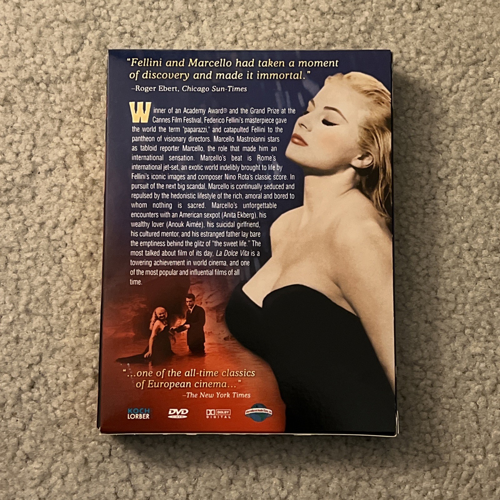 La Dolce Vita – Fellini – 3-disc DVD Collector’s Edition