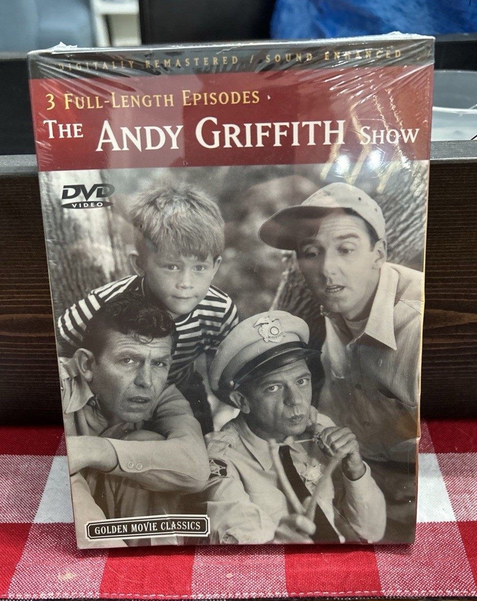 The Andy Griffith Show DVD 3 Episodes Sealed Cardboard Case-2004