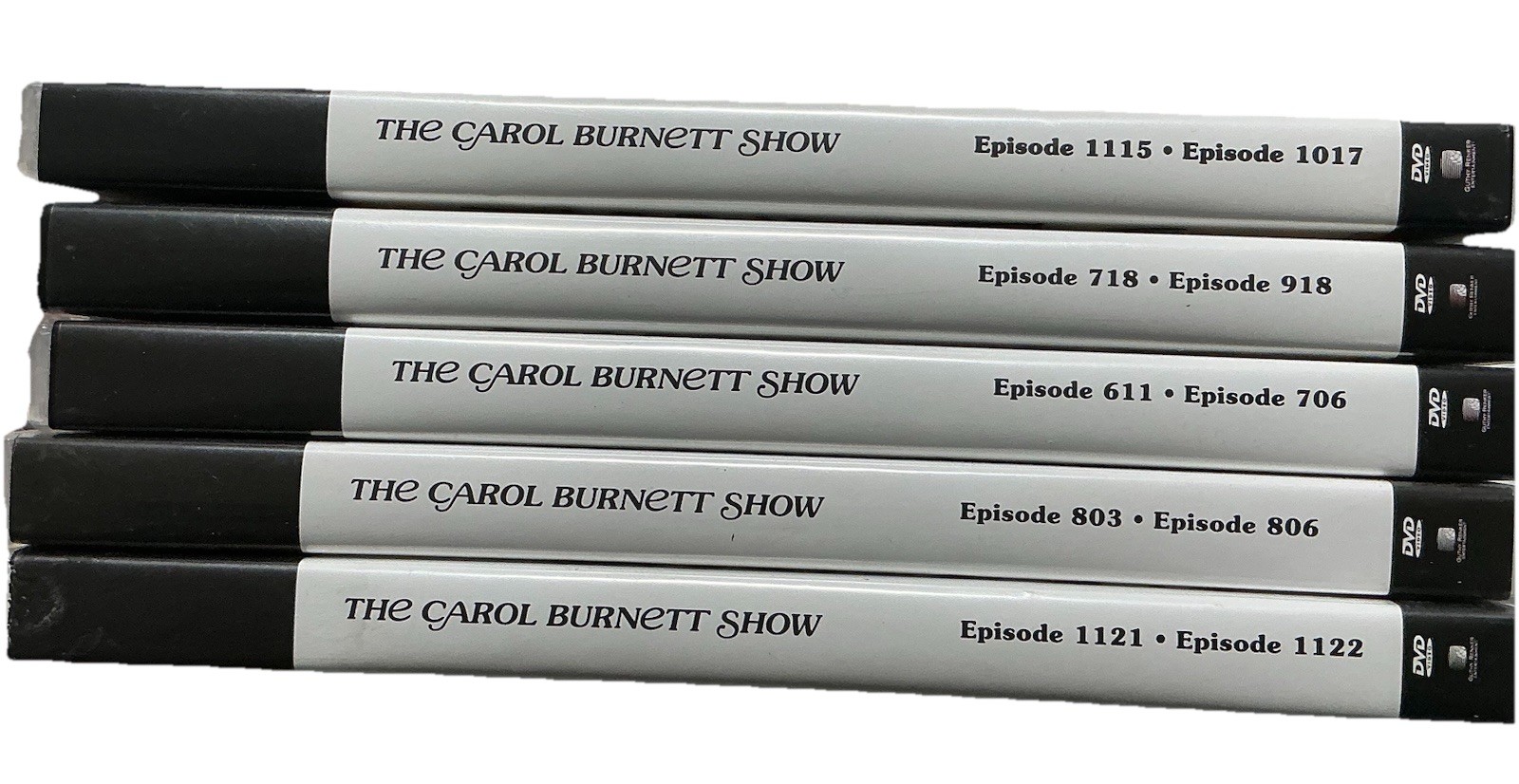 Carol Burnett Show DVD Lot of 5 Classic Episodes Variety Guest Stars Retro TV