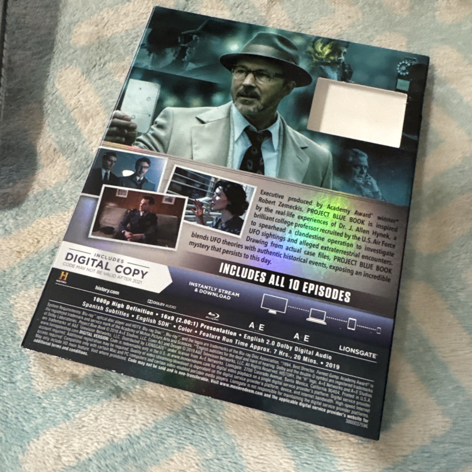 NEW** Project Blue Book: Season 1 – [Blu-ray] W~ SLIP! History Channel