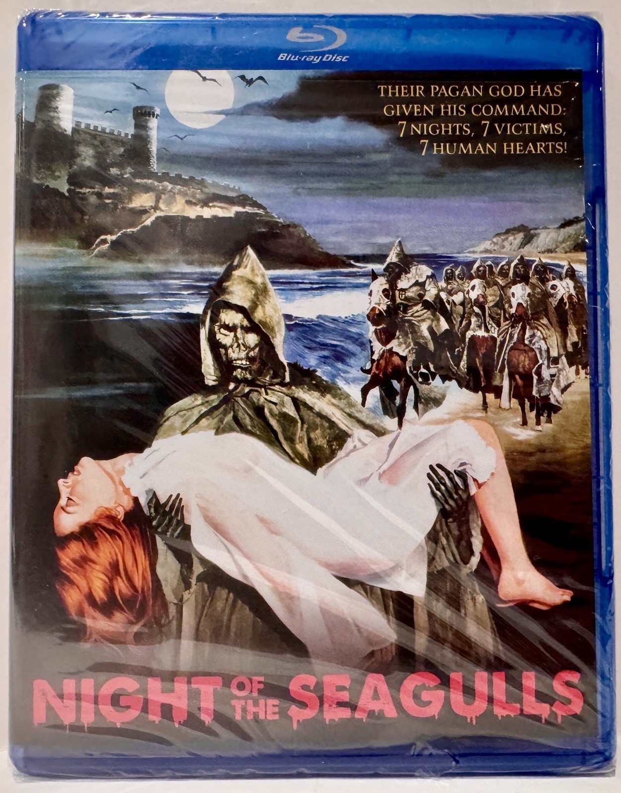 The Night Of The Seagulls New Sealed Blu-Ray Scream Factory 1975 Blind Dead