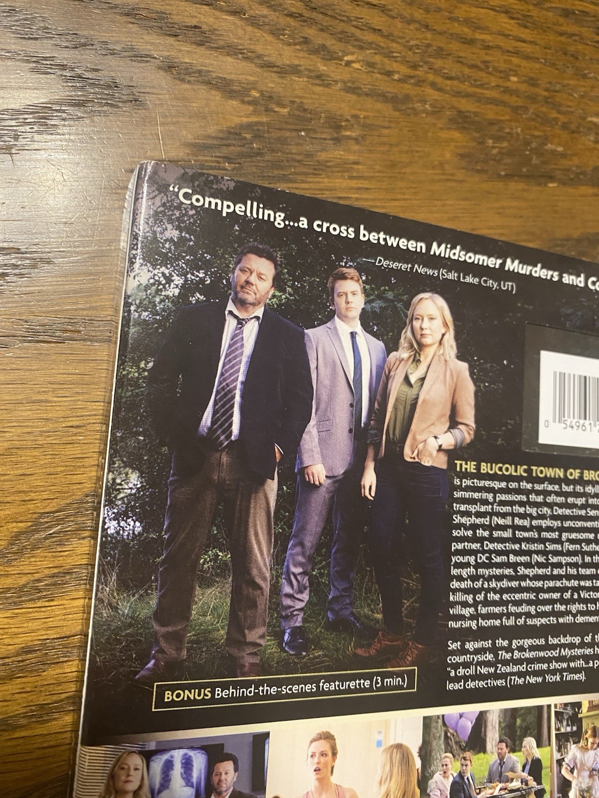 The Brokenwood Mysteries: Series 4 (Blu-ray, 2017) New Zealand Detectives Rare