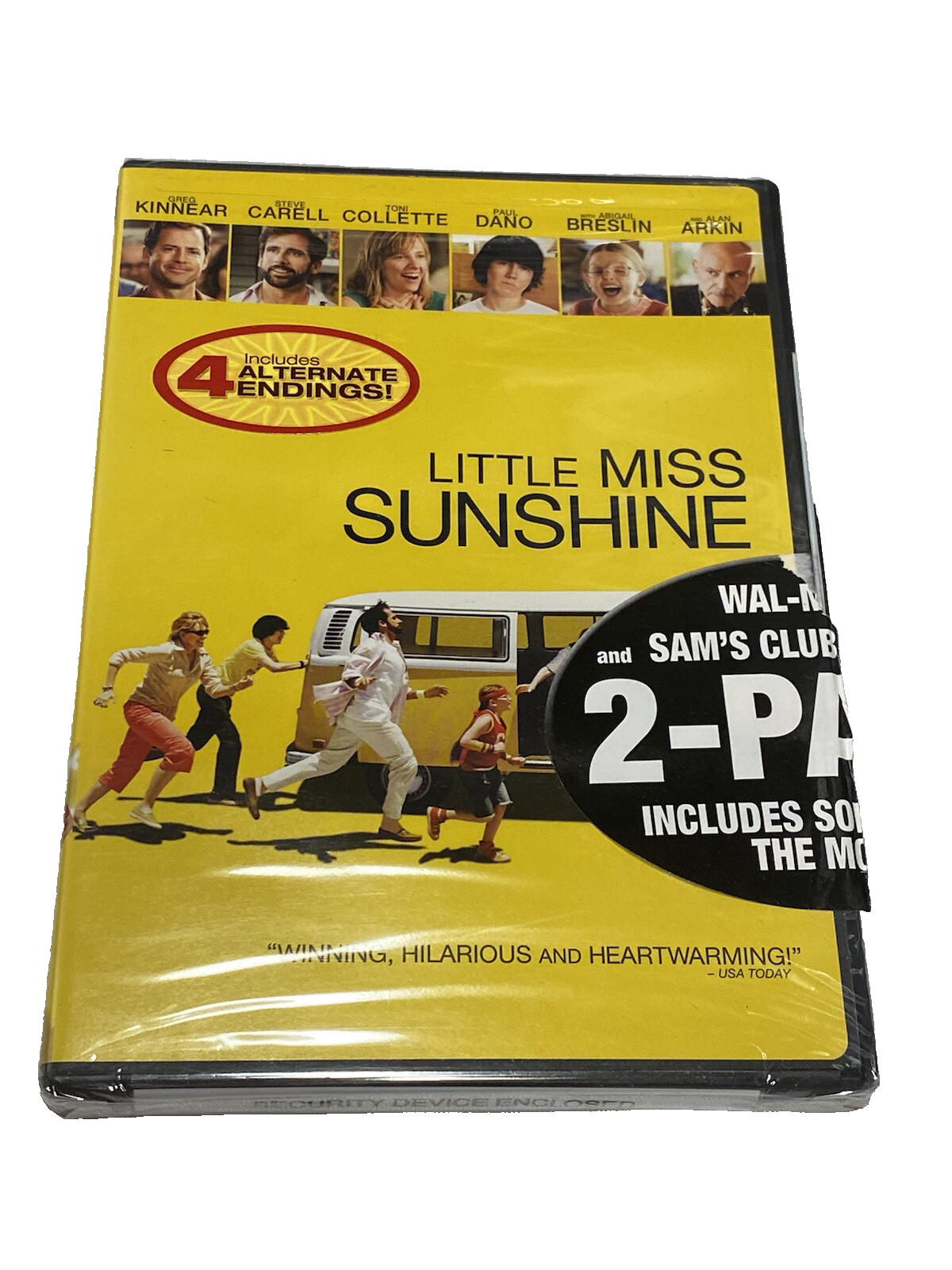 LITTLE MISS SUNSHINE includes 4 alternate endings RATED R dvd new sealed