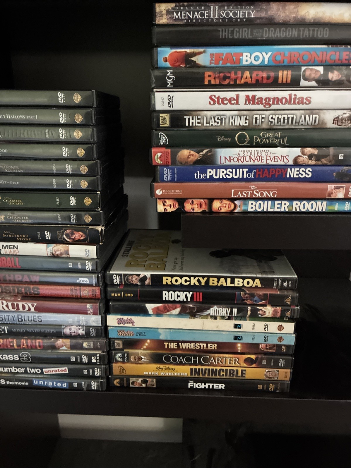 Lot Of 150 DVDs- Used. Titles across all Genres. Please See Pictures For Titles.