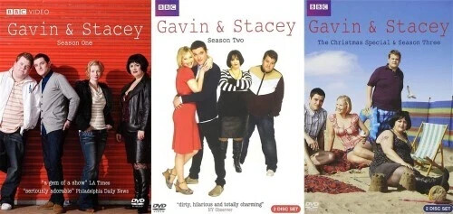 GAVIN & STACEY THE COMPLETE TV SERIES SEASONS 1 2 3 + CHRISTMAS SPECIAL New DVD