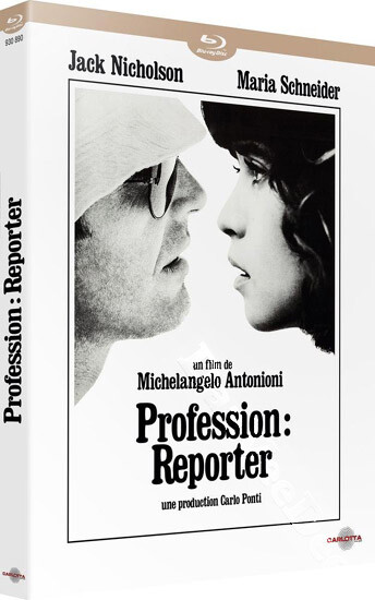 The Passenger NEW Classic Blu-Ray Disc Michelangelo Antonioni Jack Nicholson
