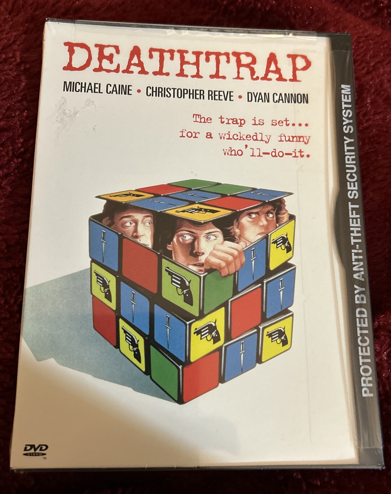 Deathtrap (DVD) Michael Caine Christopher Reeve Snap case 1982 Sealed