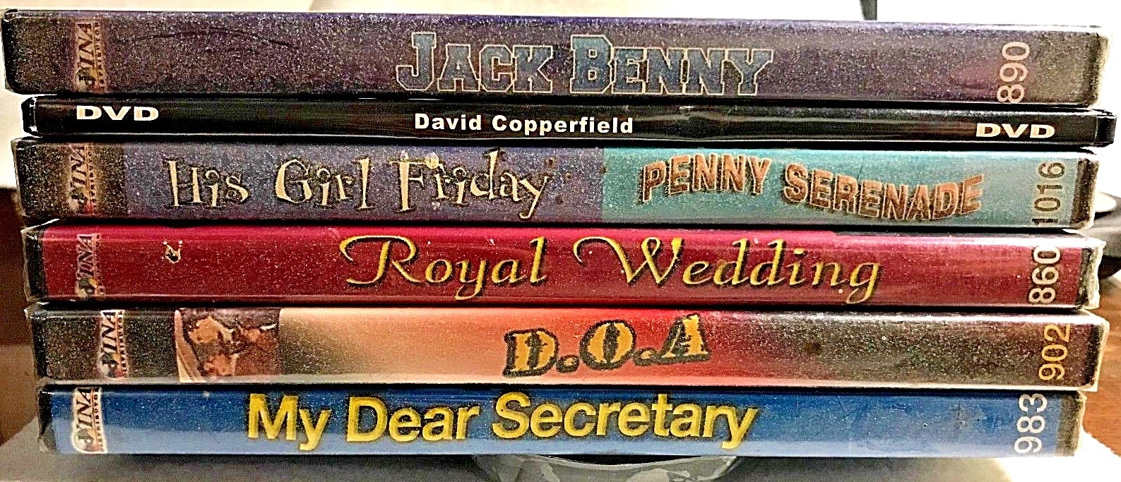 Mini Movie Library 6 DVDs Old Classics Quality Films New Sealed See Description