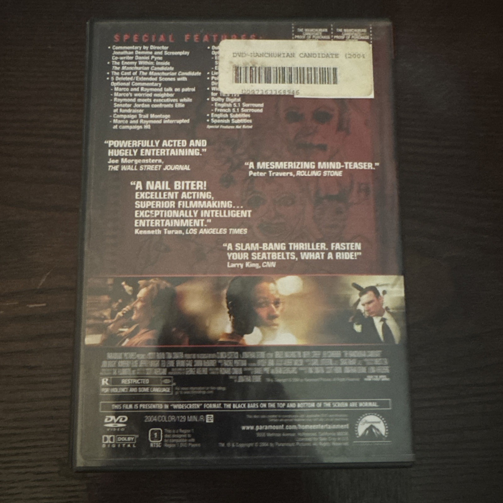 The Manchurian Candidate (DVD, 2004, Widescreen Checkpoint)