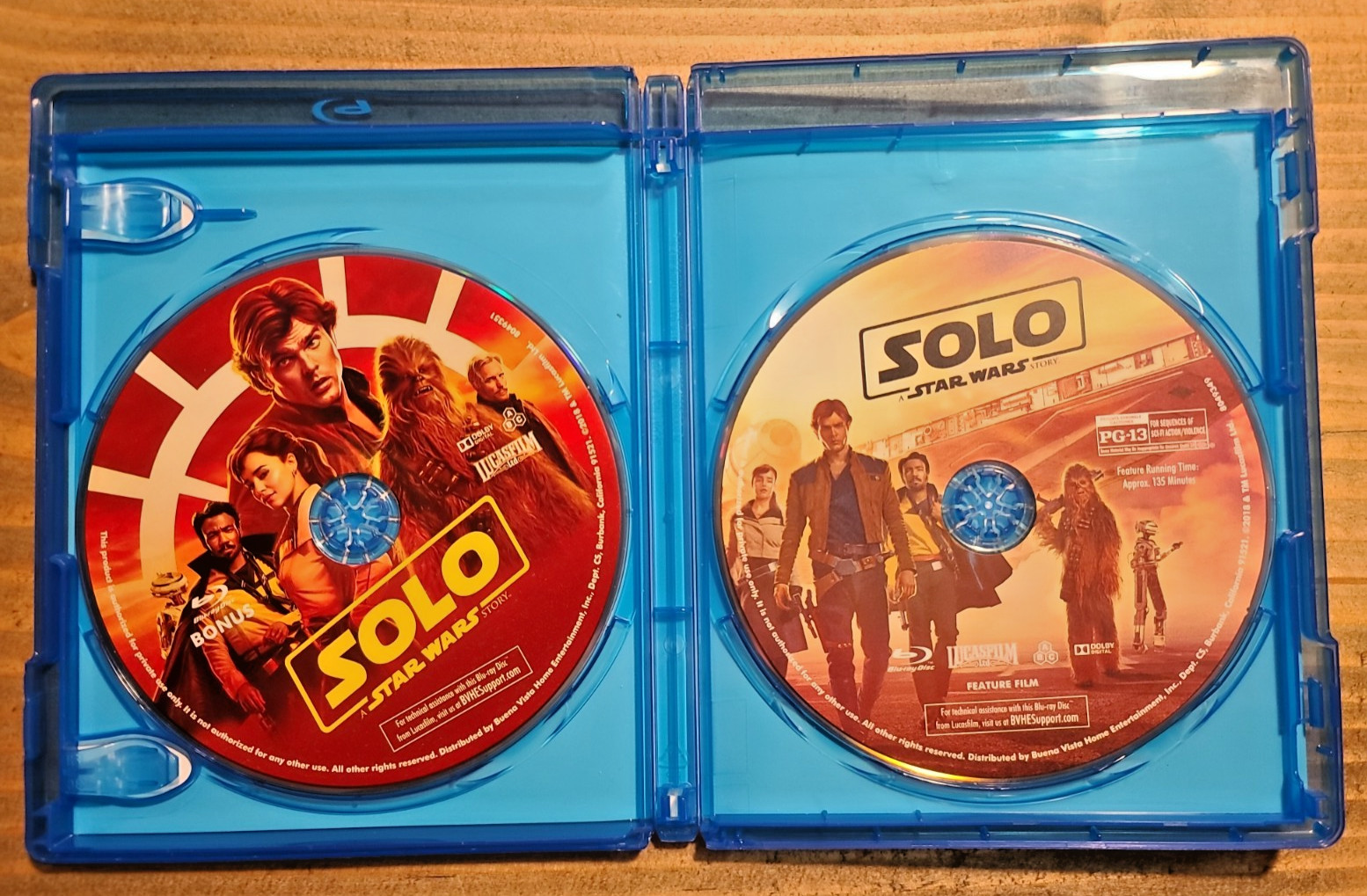 Solo: A Star Wars Story (Blu-ray, 2018)