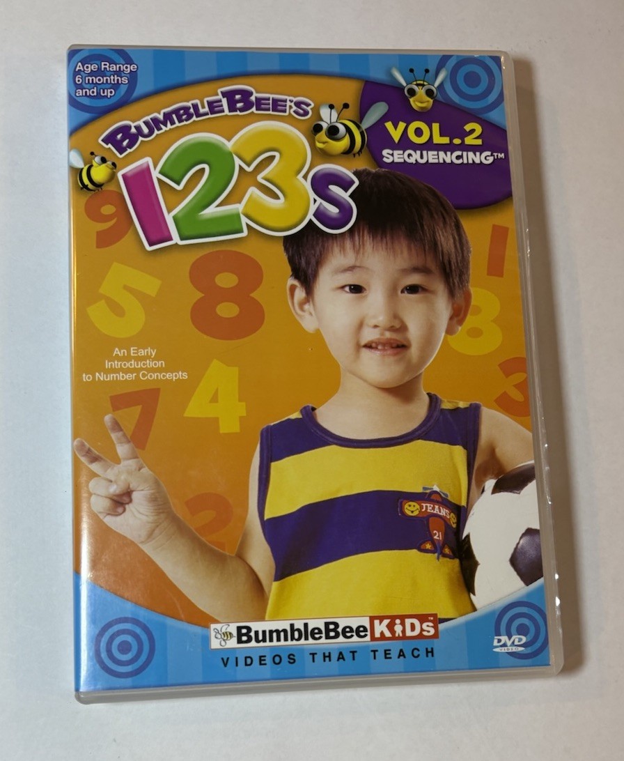 Bumblebee Kids BumbleBees 123s Vol 2 Sequencing DVD – Unspecified Region