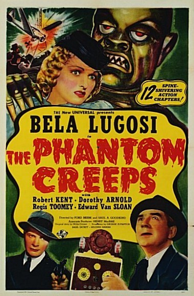 The Phantom Creeps – Classic Cliffhanger Serial Movie DVD Béla Lugosi
