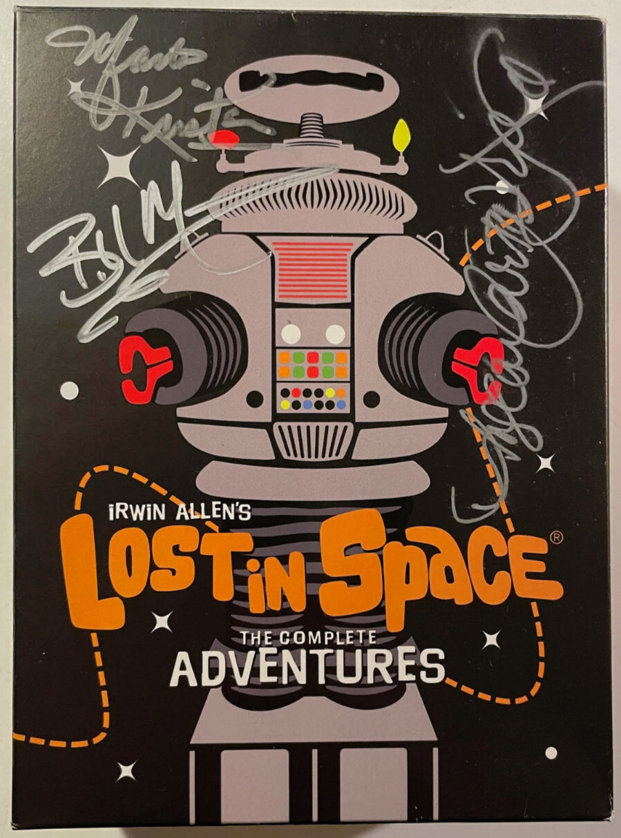 RARE Lost in Space Complete Adventures Blu Ray Set SIGNED BY BILL MUMY & MORE