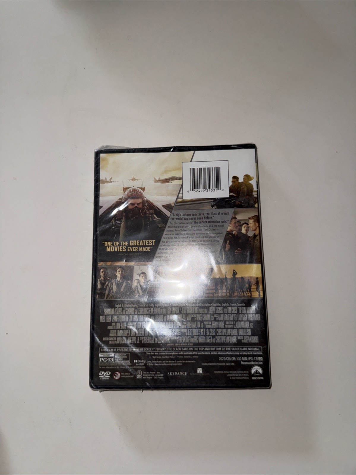 Top Gun: Maverick (DVD, 2022)