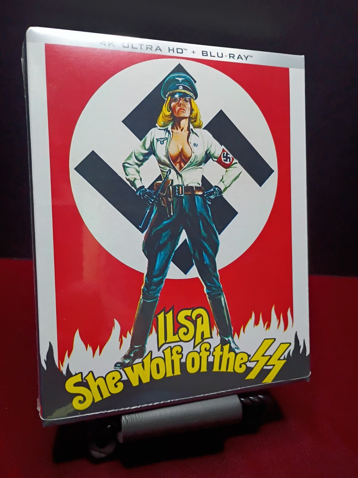 Ilsa: She Wolf of the SS 4K/Blu-ray (1974) W/First Print Slipcover • New/Sealed